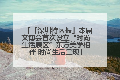 「深圳特区报」本届文博会首次设立“时尚生活展区”东方美学相伴 时尚生活呈现